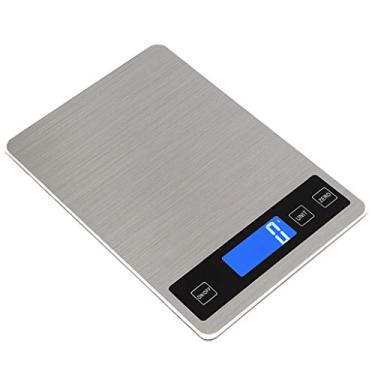 Imagem de balanças de cozinha digitais precisas balanças de cozinha digitais de alta precisão 1g cozimento de cozinha pesando balança eletrônica portátil 5kg10kg15kgusb de carregamento