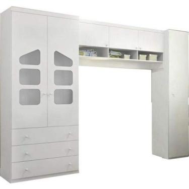 Imagem de Jogo De Quarto Modulado Infantil 100% MDF Phoenix Baby