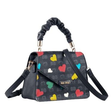 Imagem de Bolsa Mini baú BETTY BOOP Semax BP2902 Preto e Colorido