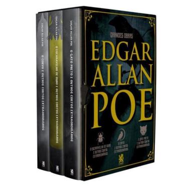 Imagem de Grandes Obras De Edgar Allan Poe - Box Com 3 Livros