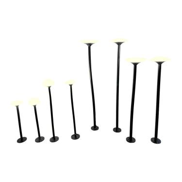 Imagem de Luminária de Jardim Nordecor Pilze 6613 Led Bivolt Preto 3000K Luz Amarela