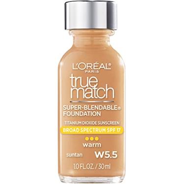 Imagem de L'Oreal Paris Base líquida super misturável Makeup True Match, bronzeador solar W5.5, 300 ml, 1 unidade