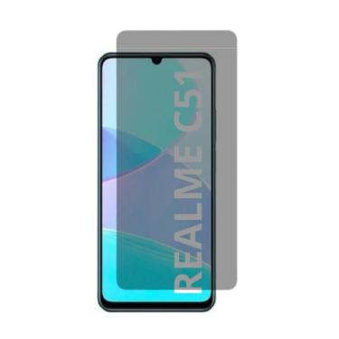 Imagem de Pelicula Proteção Gel Privativa Compatível Para Realme C51 - Distribui