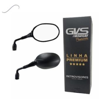 Imagem de Retrovisor Triumph Tiger 800 Lente Convexa Prata Rosca Yamaha - GVS Pr