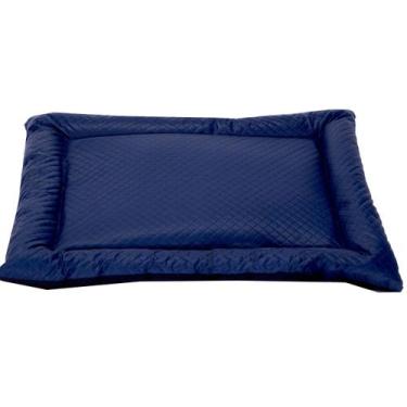 Imagem de Colchonete Pet Porte Medio Impermeavel Azul - Deccoralle