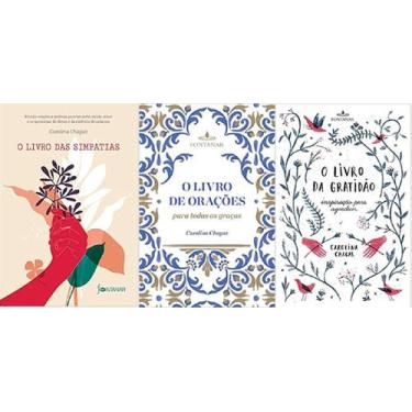 Imagem de Kit 3 Livros Carolina Chagas O Livro Das Simpatias Rituais,