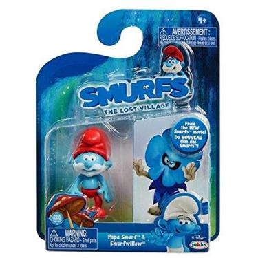 Imagem de Smurfs The Lost Village Papa & Willow Figure (2 Pack)