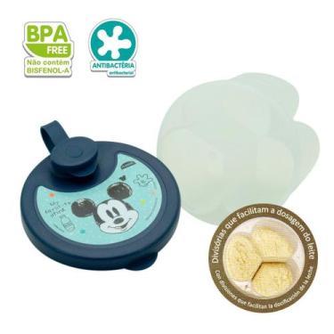 Imagem de Porta Leite em Pó com Dosador e Divisória Mickey OU Minnie Plasútil, M