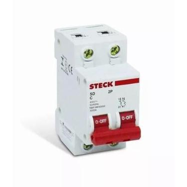 Imagem de Disjuntor Bipolar 63A Steck