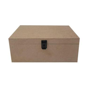 Imagem de Caixa Retangular para Mini Chandon com Dobradiça e Fecho 1 Divisoria 2