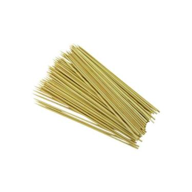 Imagem de A3 Espetos de Bambu Nacional Tradicional: 30cm - 1Mil - NC Caieiras