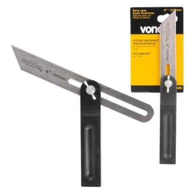 Imagem de Suta 8 Polegadas 200mm Para Transferir Ângulos Carpinteiro- Vonder