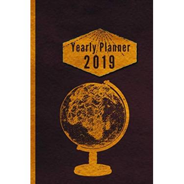 Imagem de Yearly Planner 2019: holiday journey earth digital nomade africa europe safari america