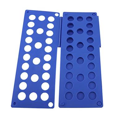 Imagem de Organizador de Roupas, Armário, Camisa Dobrável, Calças Dobráveis ​​para Adultos e Crianças, Tamanhos Infantis (Azul)