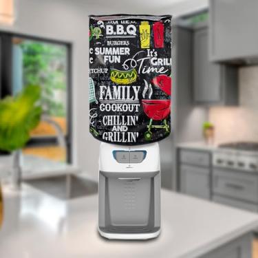 Imagem de Capa para Galão de Água 20L Impermeável - Diversas Estampas, Protege e Decora (KETCHUP)