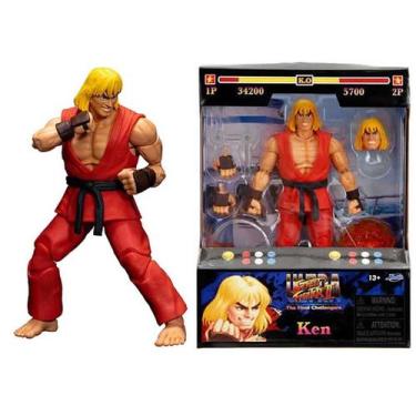 Imagem de Figura articulada Street Fighter 2 Ken Jada Toys
