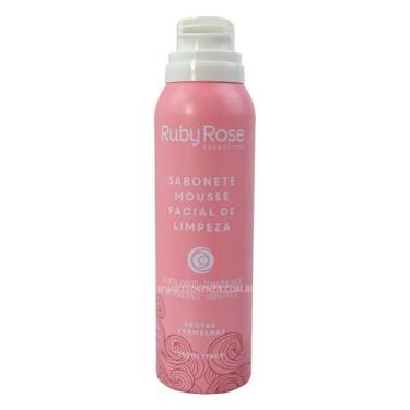 Imagem de Sabonete Mousse Facial de Limpeza  Ruby Rose, Frutas Vermelhas