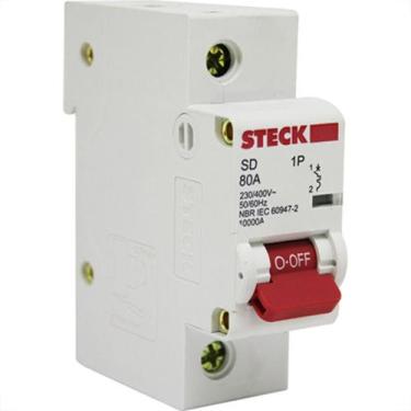 Imagem de Steck Disjuntor  Din.1P 80A C 10Ka