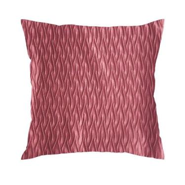 Imagem de Capa de Almofada Dunas - Adomes - Jolitex, ROSA QUEIMADO