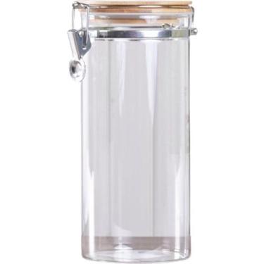 Imagem de Pote de Vidro Hermético com Tampa Redondo 1,5L 23x10cm - Bene Casa