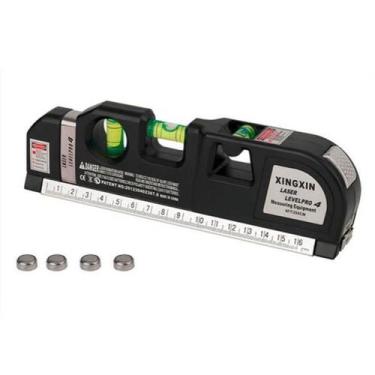 Imagem de Nível Laser Profissional Trena Level 3 Estágios Nivelador - Top Total