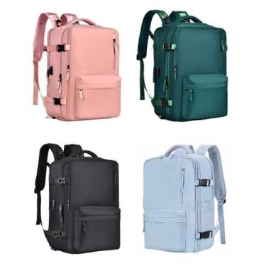 Imagem de Mochila viral Laptop Viagem Escolar À Prova D'água Executiva Notebook 