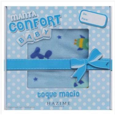 Imagem de Manta Confort Baby Hazime Menino Hazime Azul Barato Revenda
