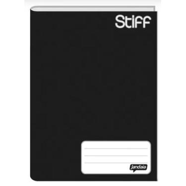 Imagem de Caderno Brochurão 48 Folhas Preto 20cmx27cm Jandaia, 20cmx27cm