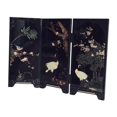 Imagem de WeiLaiKeQi Tela Divisória de 3 Painéis para Feng Shui em Ambientes, Estilo C