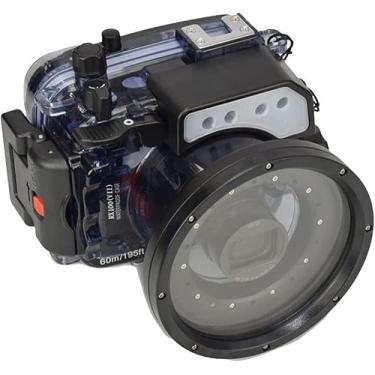 Imagem de Sea frogs Caixa De Proteção Para Câmera Subaquática Compatível Com Sony Rx100 Vii Ipx8 40 M/130 Pés Profundidade Máxima Mergulho Ⅶ À Prova D'Água Mergulho, Surfe, Remo Rx100-7