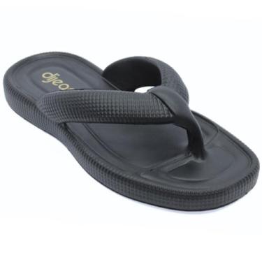 Imagem de Chinelo De Dedo Dijean Conforto Feminino - Preto - 35/36