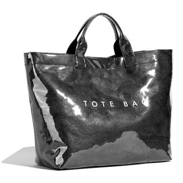 Imagem de Sacola BBIQI Sacola de PVC Impressão de Cartas em Papel Kraft Feminino