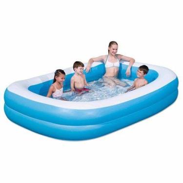 Imagem de Piscina Bestway 778 Litros Retangular Inflável 54006