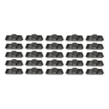 Imagem de 25 Caixas De Teto Suporte 30Cm Para Laje Preto Canal