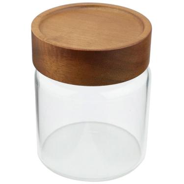 Imagem de Porta Mantimento Dynasty em Vidro Borossilicato e Tampa em Madeira - 300ml