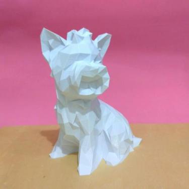 Imagem de Yorkshire Decorativo 15 Cm De Altura- Cachorro Decoração - Toque 3D, B