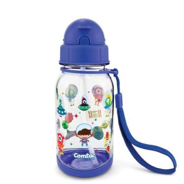 Imagem de Copo Infantil Com Canudo Space Tritan Comtac kids 4372