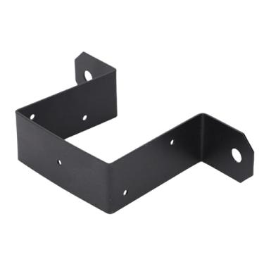 Imagem de aqxreight 4 PCS Suportes de Vedação de Baralho Pesado para pó de Alça de Correção de Laços para 4x4 de Madeira Pós -câmara Em Forma de U Suporte Com Parafusos Hexadecimais e Parafusos