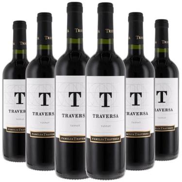 Imagem de Kit 6 Garrafas Uruguaio Traversa Tannat - Kit Divvino