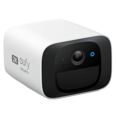 Imagem de eufy SoloCam C210 por anker, Câmera De Segurança Wi-Fi Externa, Resolução 2K, A IA Pode Reconhecer Pessoas/Animais De Estimação/Carros, Sem Taxa Mensal, Compatível com HomeBase 3, 2,4 GHz Wi-Fi