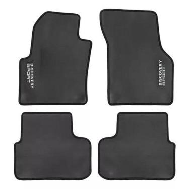 Imagem de Tapete Automotivo Discovery Sport Borracha PVC Preto 4 Peças