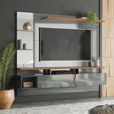 Imagem de Painel Tv Vilnius Cinza Perolizado-tauari