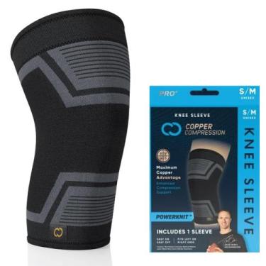 Imagem de Estabilizador PowerKnit de compressão de cobre para joelheira 2XL/3XL 