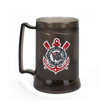 Imagem de Caneca Gel Isolante Térmico 400Ml - Corinthians