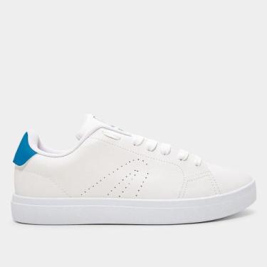 Imagem de Tênis Rainha Empire Unissex, Branco, Azul, 39