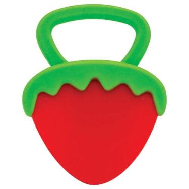 Imagem de Mordedor Lolly Kinddy De Silicone Moranguinho