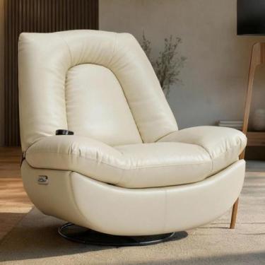 Imagem de Poltrona Reclinável Elétrica com Massagem e Aquecimento Salvana L07 ma