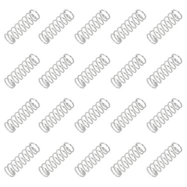 Imagem de PATIKIL Mola de compressão 1 mm de diâmetro do fio x 10 mm OD x 30 mm C, 20 peças de extensão mecânica de aço inoxidável 304 molas pequenas kit sortido para lojas e reparos domésticos