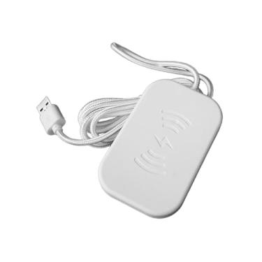 Imagem de ShengQuanHao Somente a Base Transmissora, Acessórios para Bomba Sem Fio para Reparo de Bebedouros Pequenos Brancos para Cães, Compatíveis com Bombas de Fontes para