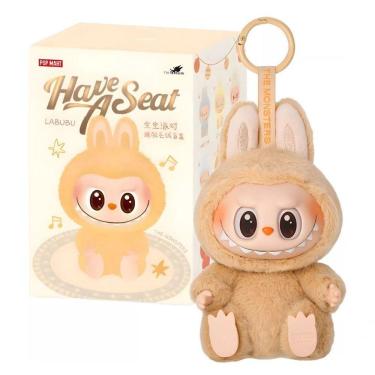 Imagem de Pelúcia Labubu The Monsters 19,5cm Colecionável Premium